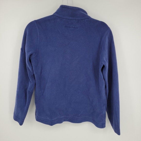 Tommy Bahama Womens Michigan Wolverine UofM 3/4 Zip Sweater Jacket Size M - Picture 6 of 17